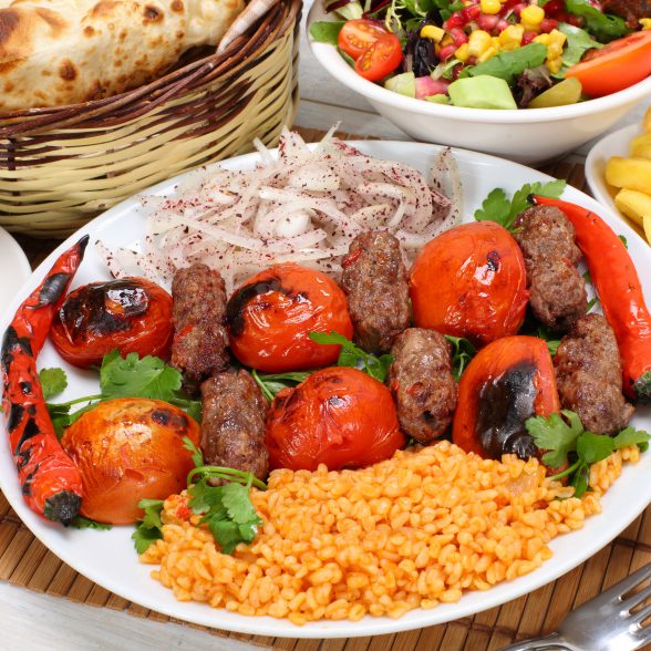 Domatesli Kebap